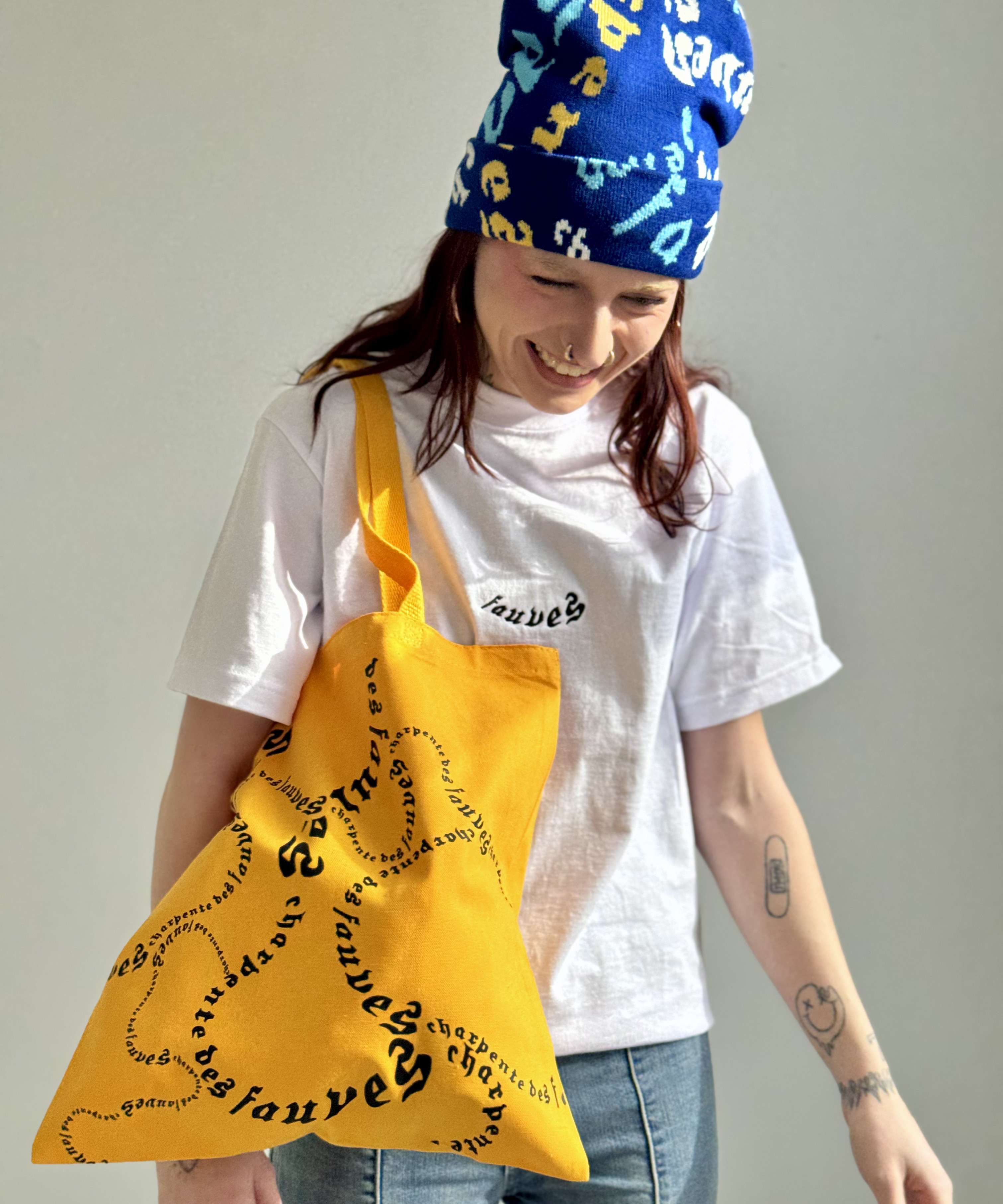 T-Shirt Heavyweight Cropped – Blanc