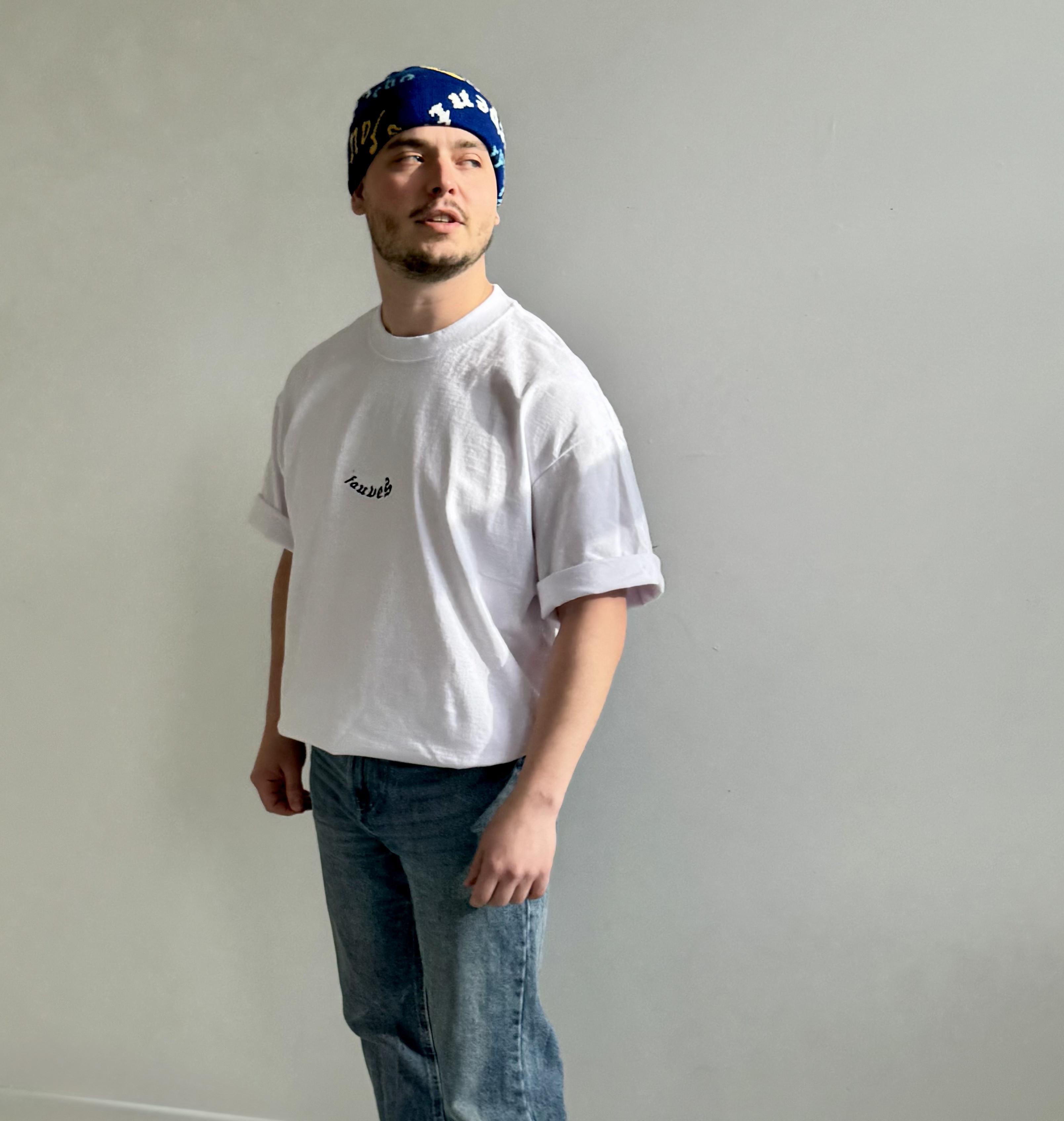 T-Shirt Heavyweight Cropped – Blanc